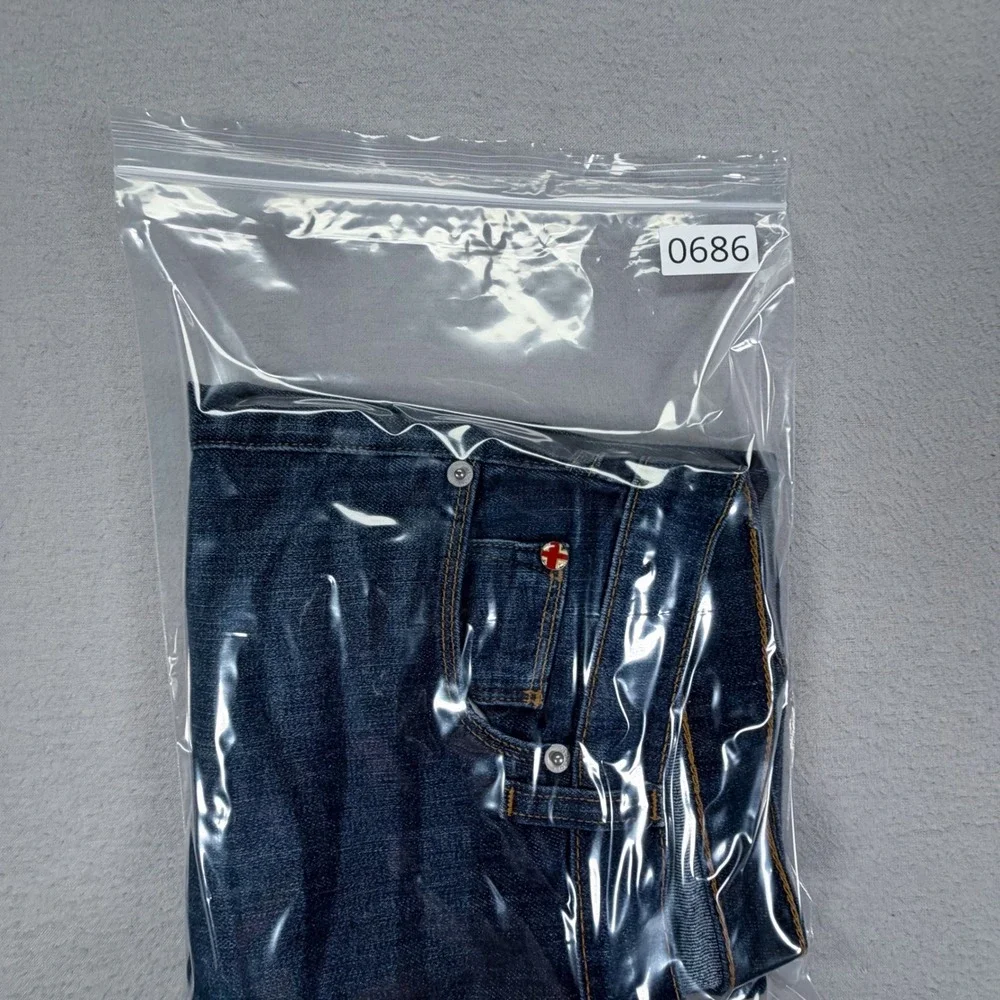 Hudson Skinny Jeans Womens 27 Good Dark‎ Wash Stretch Denim Low Rise Five Pocket